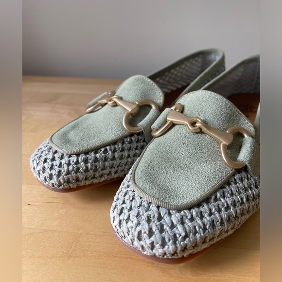 Salonissimos Suede Loafers Moccasins Size 8 - Picture 4 of 6